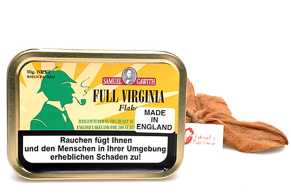 Samuel Gawith Full Virginia Flake Pipe tobacco 50g Tin Samuel Gawith Full Virginia Flake Pipe tobacco 50g Tin